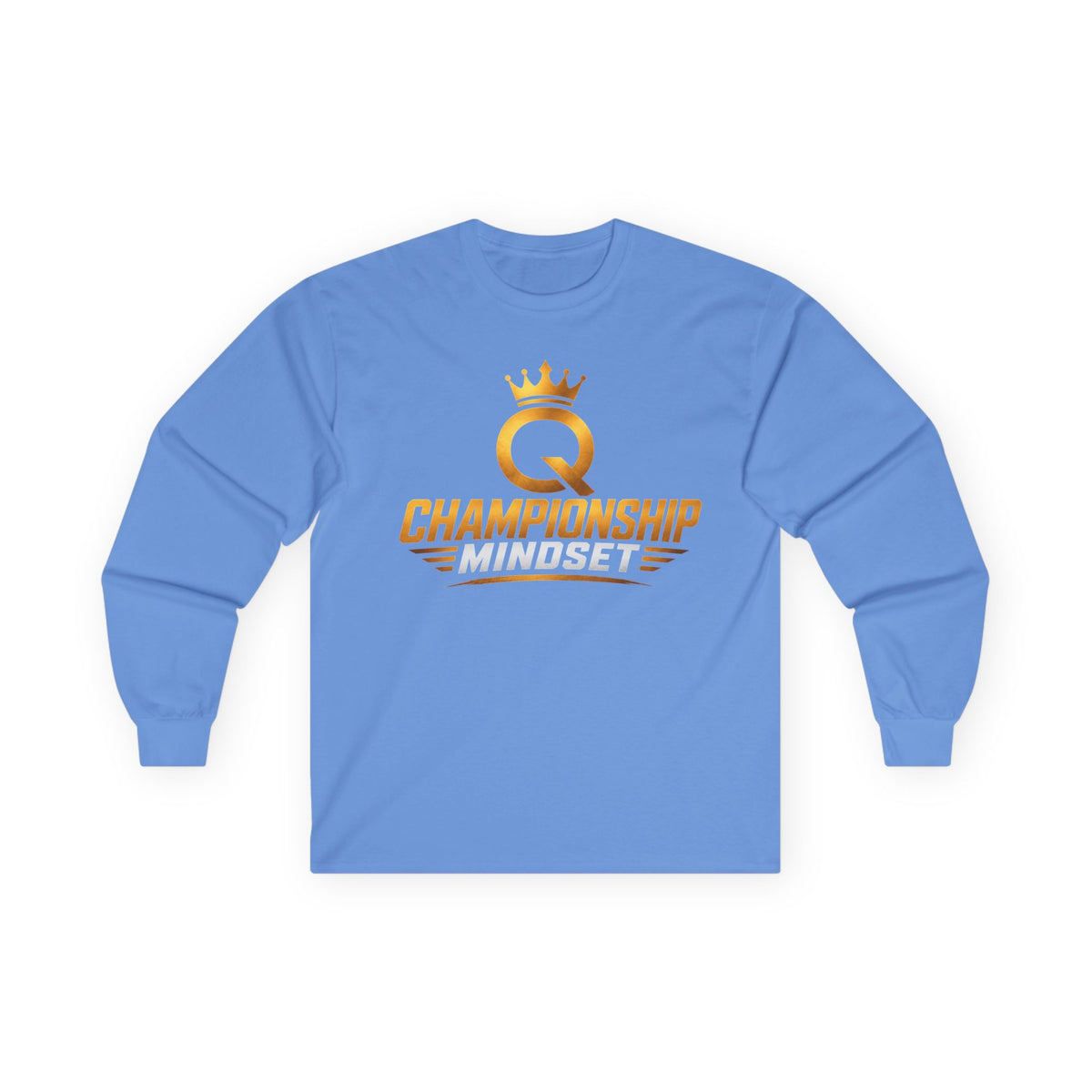 Championship Mindset Long Sleeve Tee — Lead With Purpose Motivational Shirt
