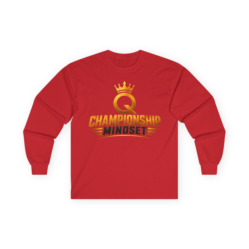 Championship Mindset Long Sleeve Tee — "Lead with Purpose. Love with Intent. Live to Impact."