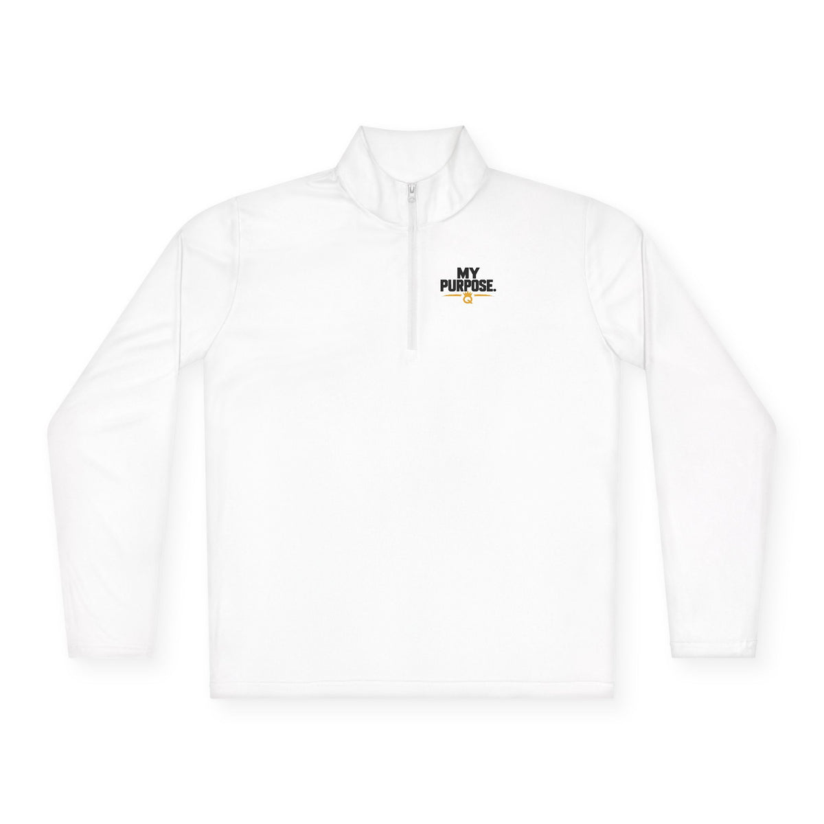 Quarter-Zip Pullover — 'Q' Crown Logo Pullover