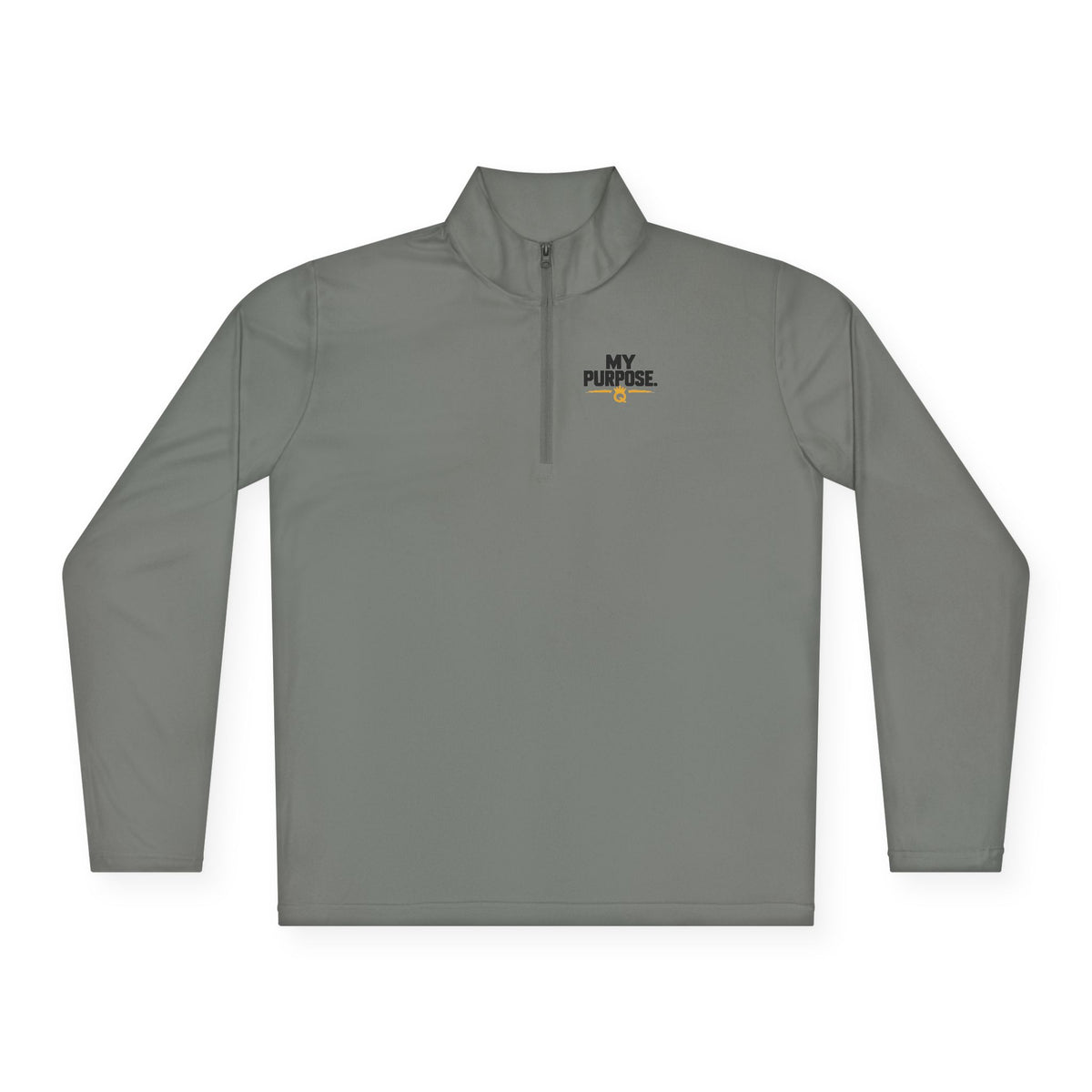 Quarter-Zip Pullover — 'Q' Crown Logo Pullover