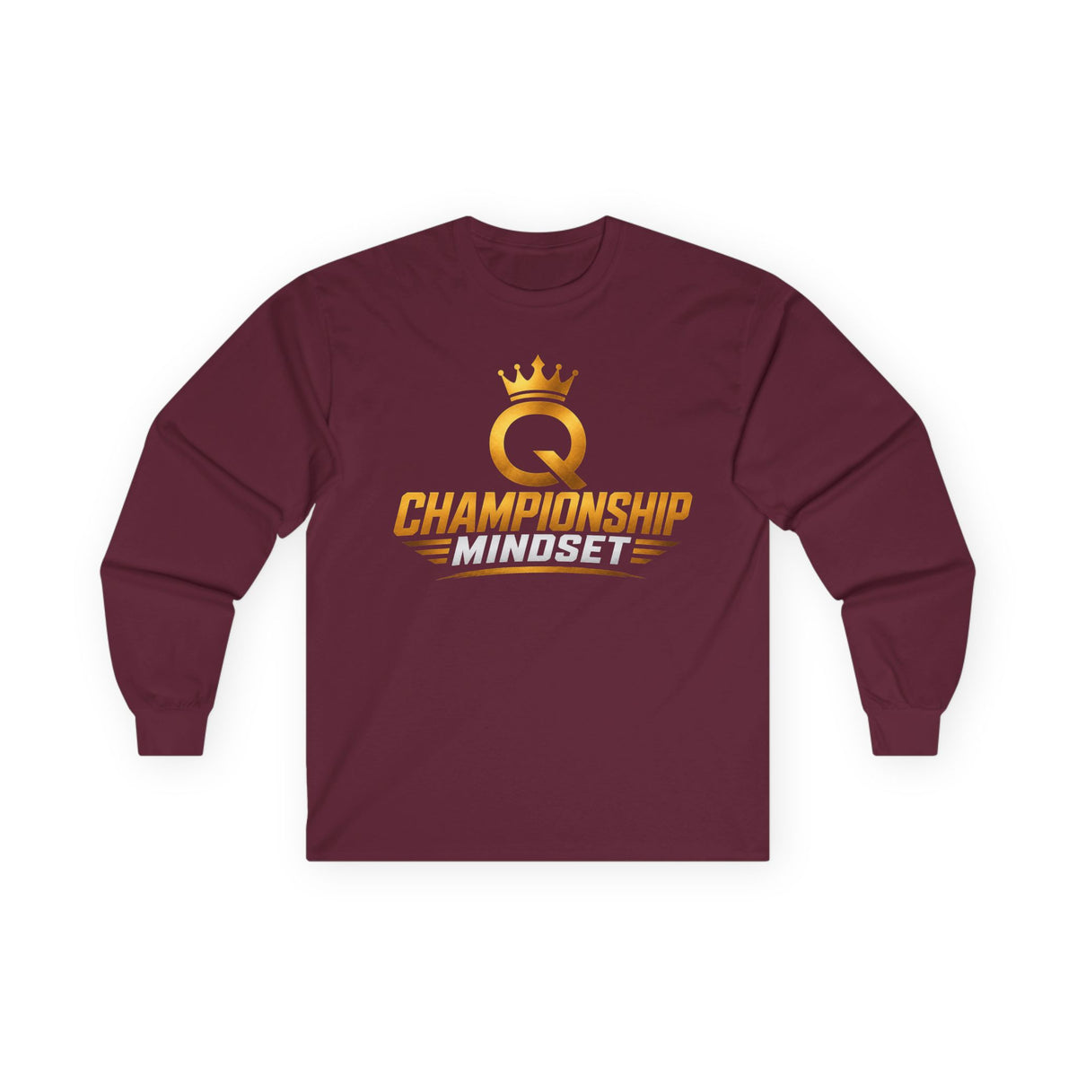 Championship Mindset Long Sleeve Tee — Lead With Purpose Motivational Shirt
