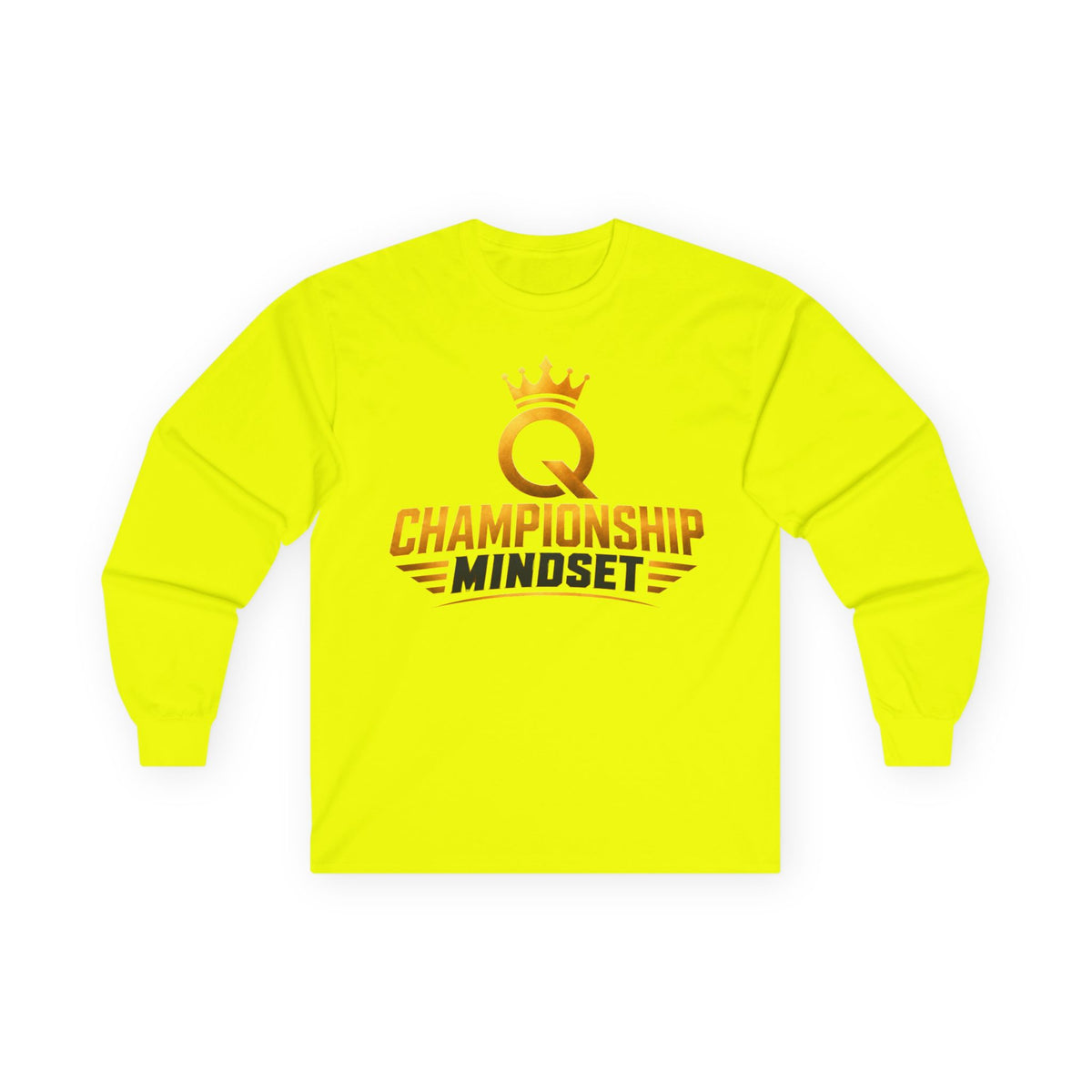 Championship Mindset Long Sleeve Tee — "Lead with Purpose. Love with Intent. Live to Impact."