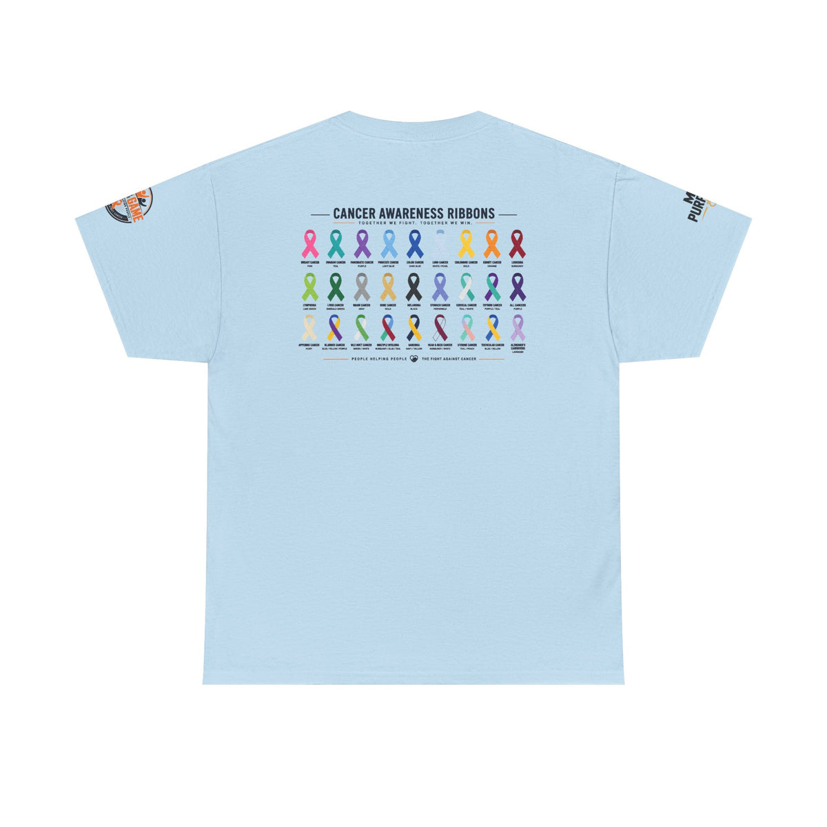 Hope Dealer T-Shirt – Cancer Awareness Ribbons Tee (Get in the Game)