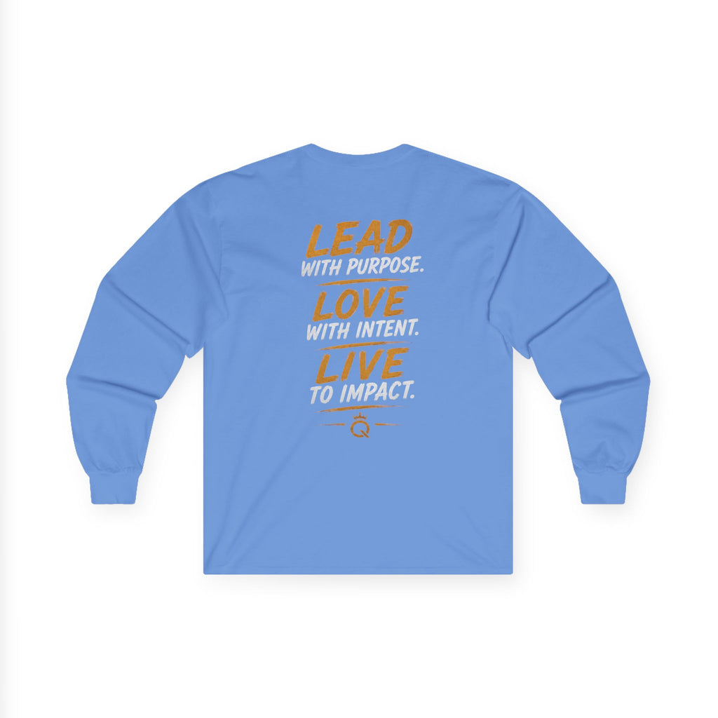 Championship Mindset Long Sleeve Tee — Lead With Purpose Motivational Shirt