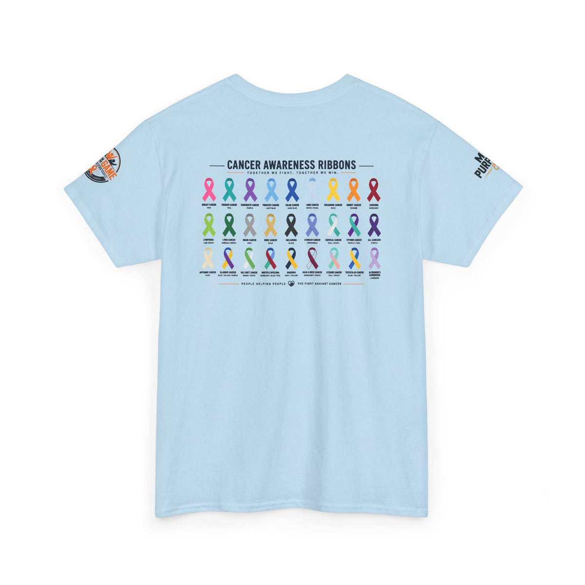 Hope Dealer T-Shirt – Cancer Awareness Ribbons Tee (Get in the Game)