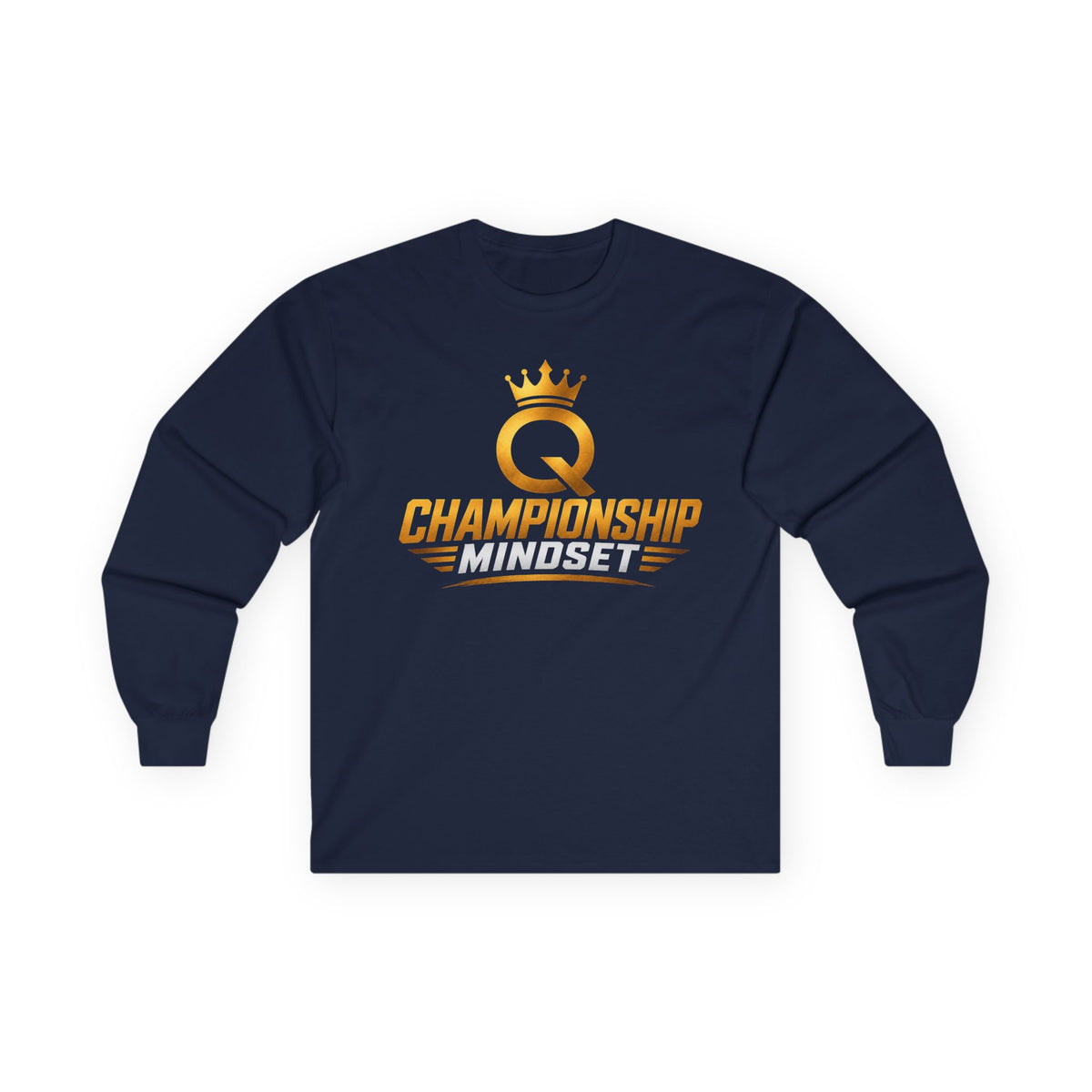 Championship Mindset Long Sleeve Tee — Lead With Purpose Motivational Shirt