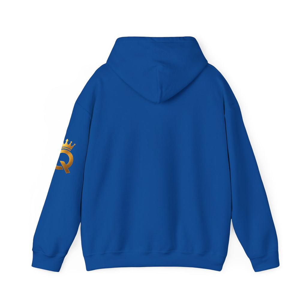 Game Changer Hoodie — Bold Motivational Pullover with Sleeve Logo