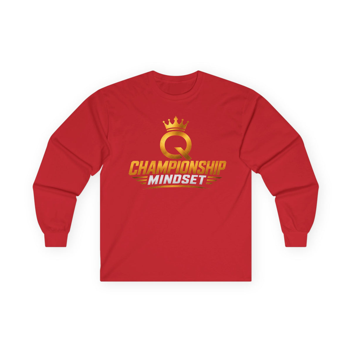 Championship Mindset Long Sleeve Tee — Lead With Purpose Motivational Shirt