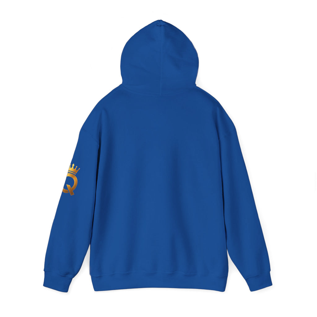 Game Changer Hoodie — Bold Motivational Pullover with Sleeve Logo