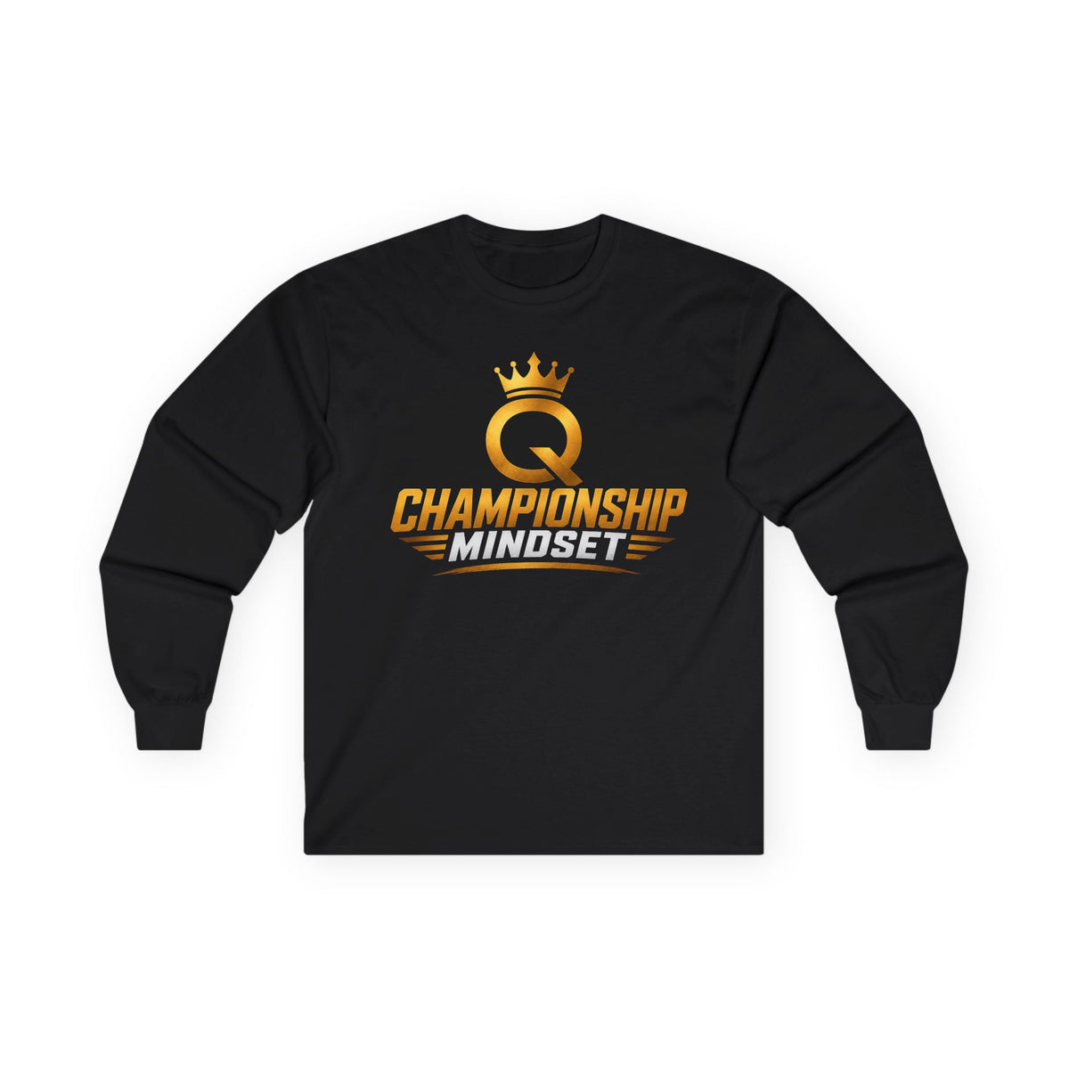 Championship Mindset Long Sleeve Tee — Lead With Purpose Motivational Shirt