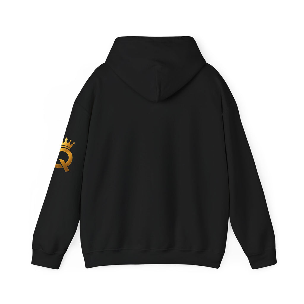 Game Changer Hoodie — Bold Motivational Pullover with Sleeve Logo