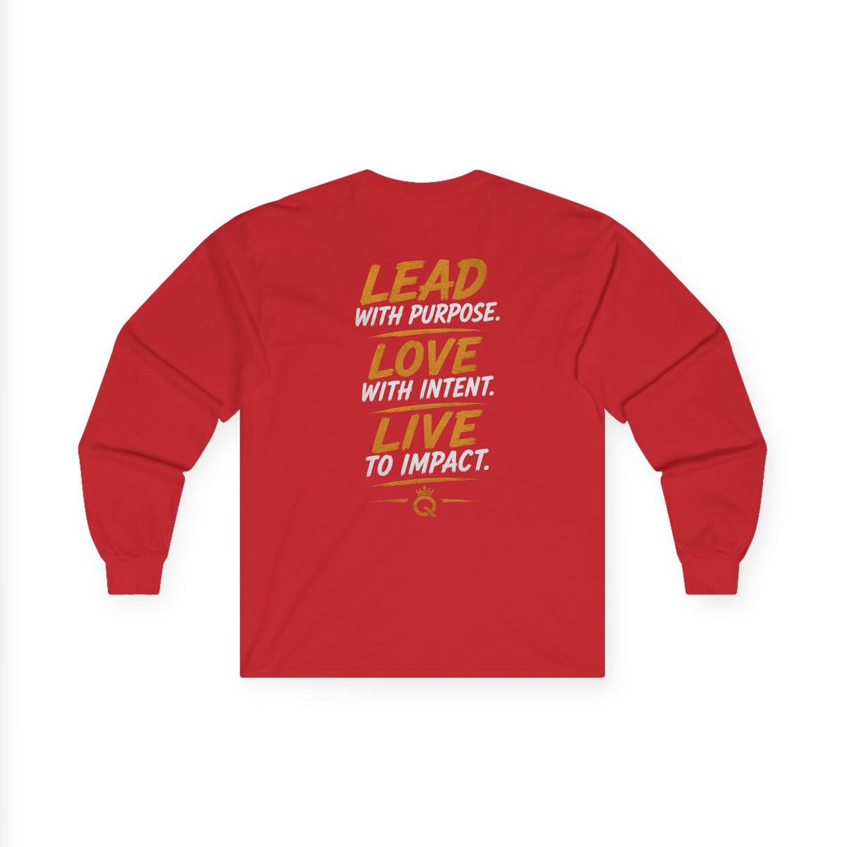 Championship Mindset Long Sleeve Tee — Lead With Purpose Motivational Shirt