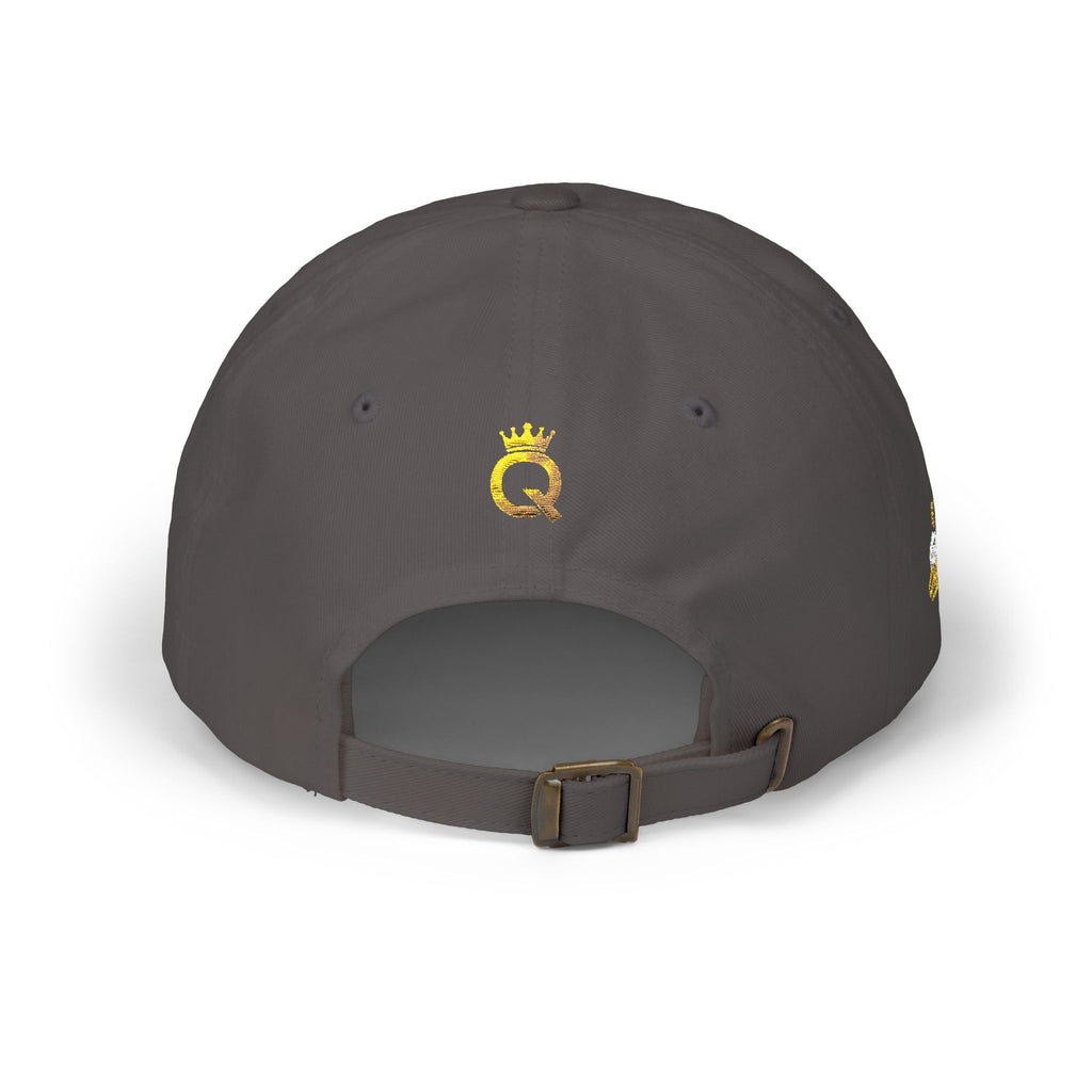 Dad Cap — Gold Crown 'Q' Embroidered Hat