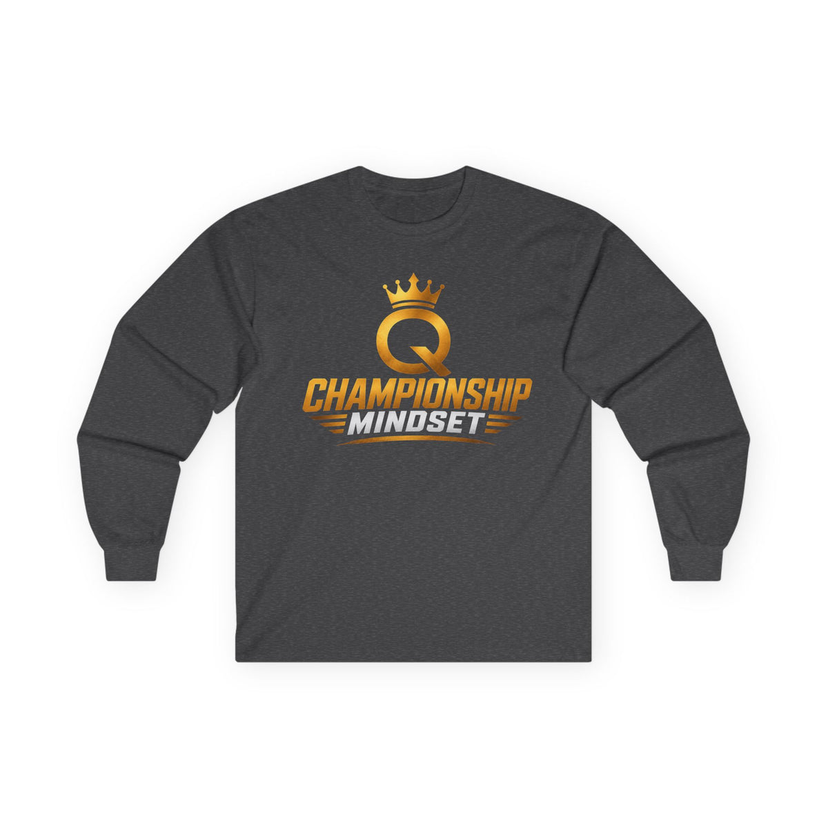 Championship Mindset Long Sleeve Tee — Lead With Purpose Motivational Shirt
