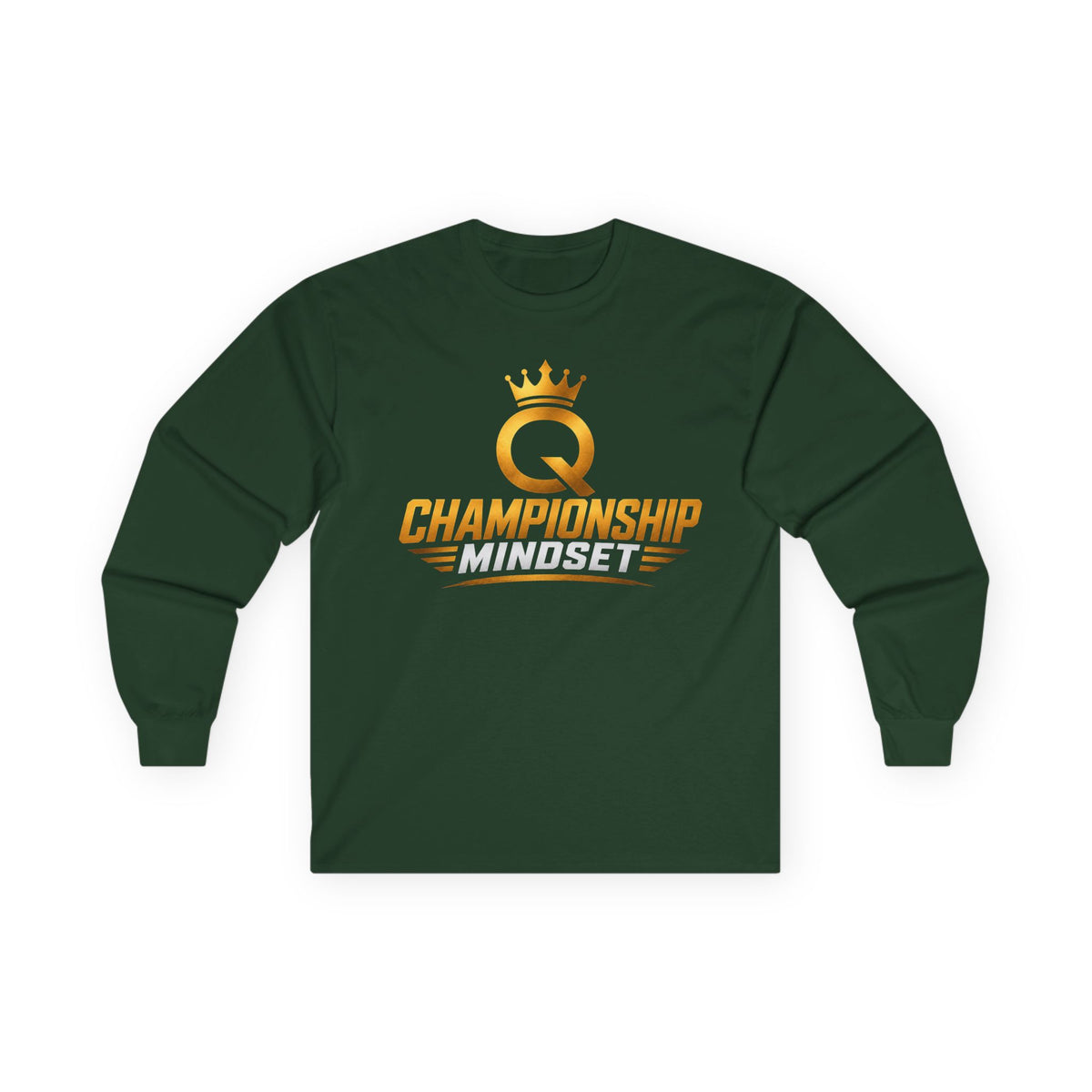 Championship Mindset Long Sleeve Tee — Lead With Purpose Motivational Shirt