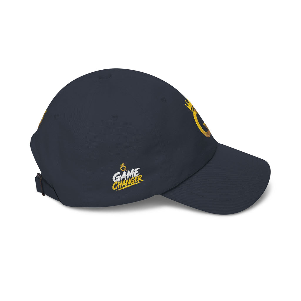 Dad Cap — Gold Crown 'Q' Embroidered Hat