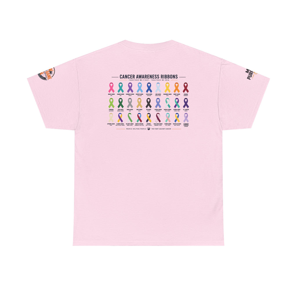 Hope Dealer T-Shirt – Cancer Awareness Ribbons Tee (Get in the Game)