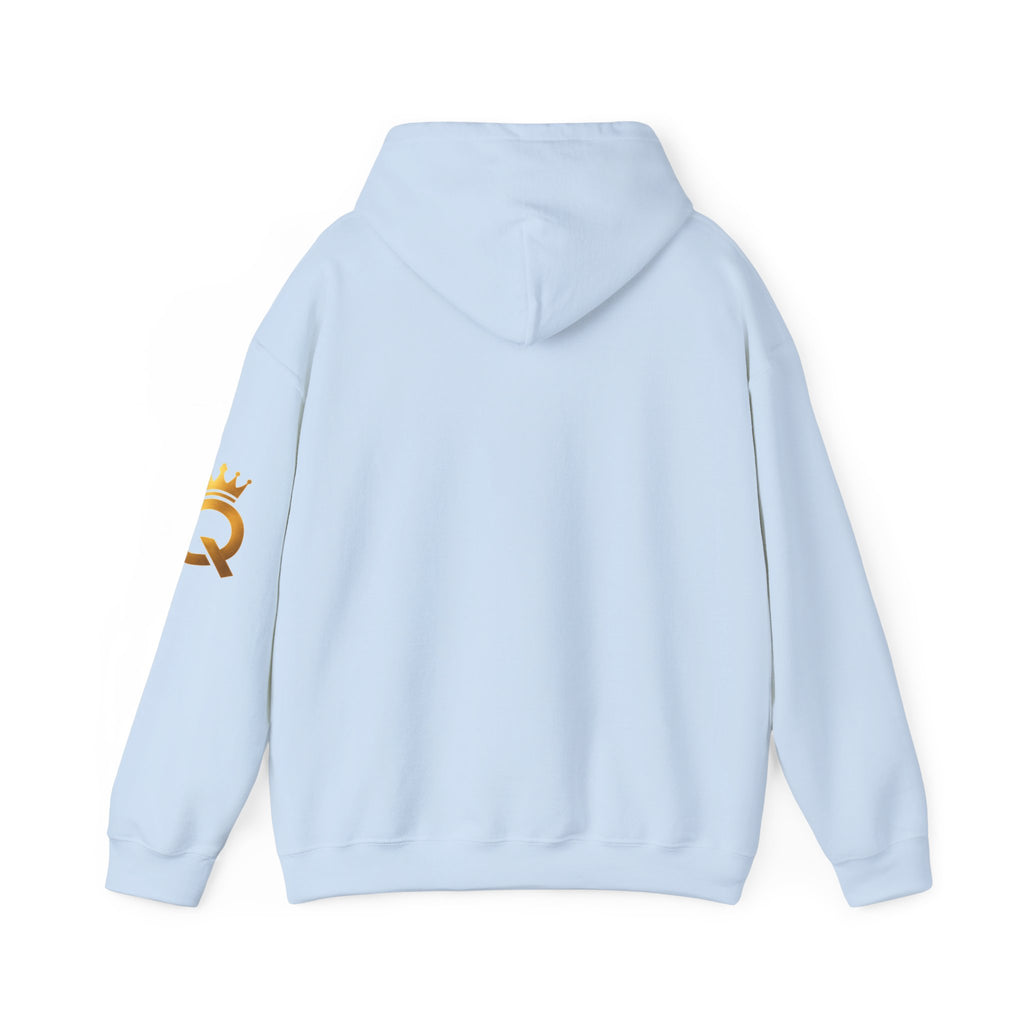 Game Changer Hoodie — Bold Motivational Pullover with Sleeve Logo