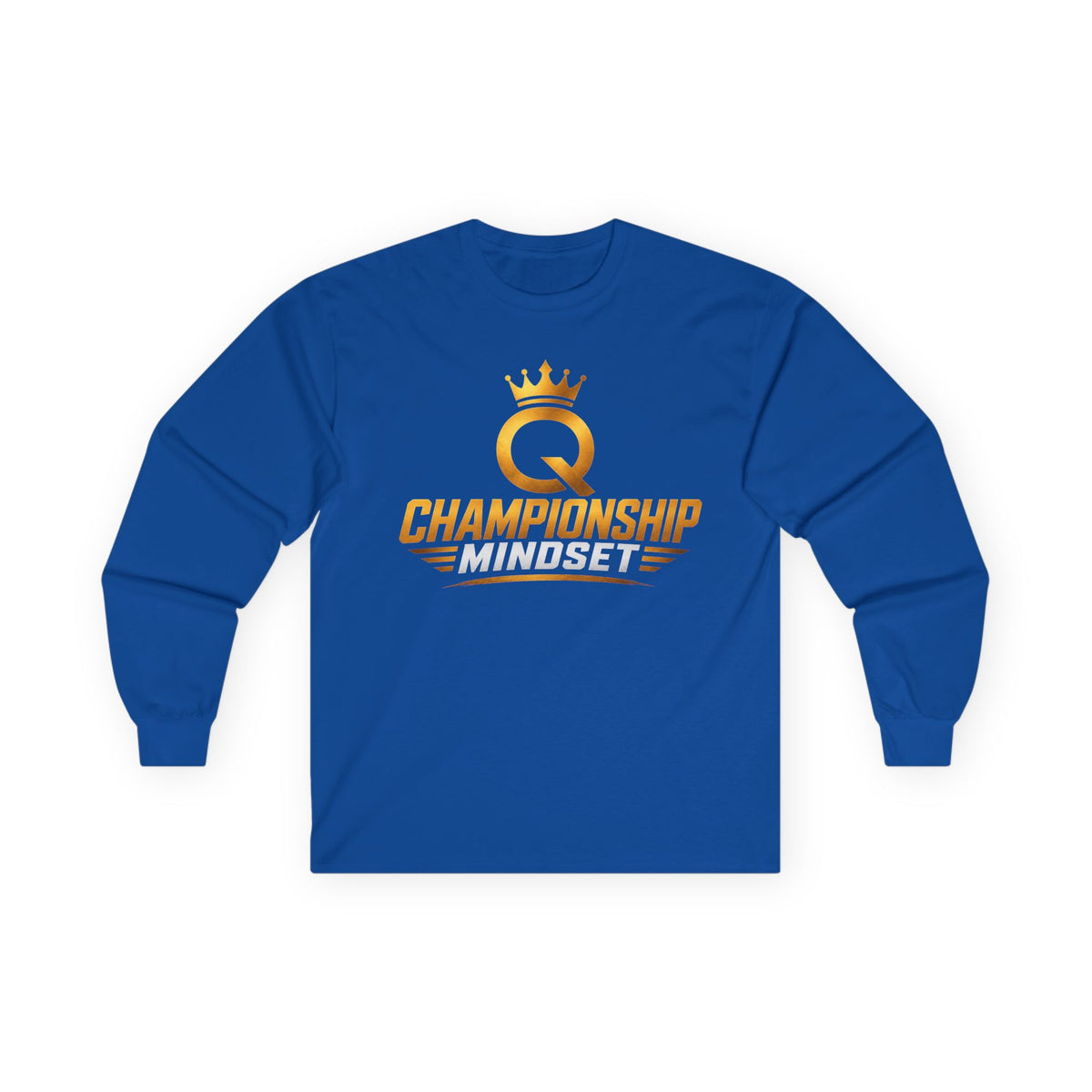 Championship Mindset Long Sleeve Tee — Lead With Purpose Motivational Shirt
