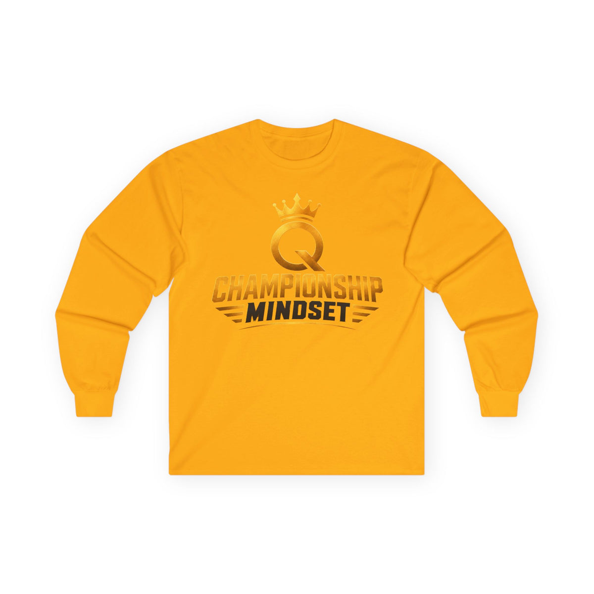 Championship Mindset Long Sleeve Tee — "Lead with Purpose. Love with Intent. Live to Impact."