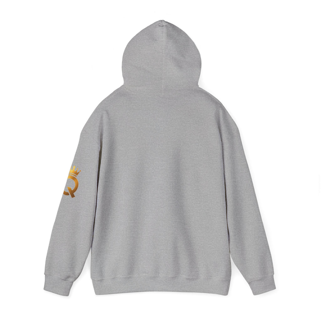 Game Changer Hoodie — Bold Motivational Pullover with Sleeve Logo