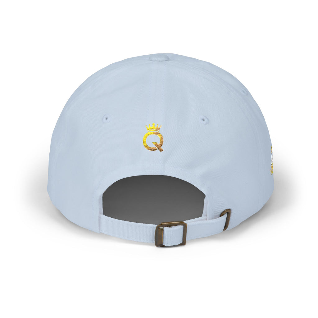 Dad Cap — Gold Crown 'Q' Embroidered Hat