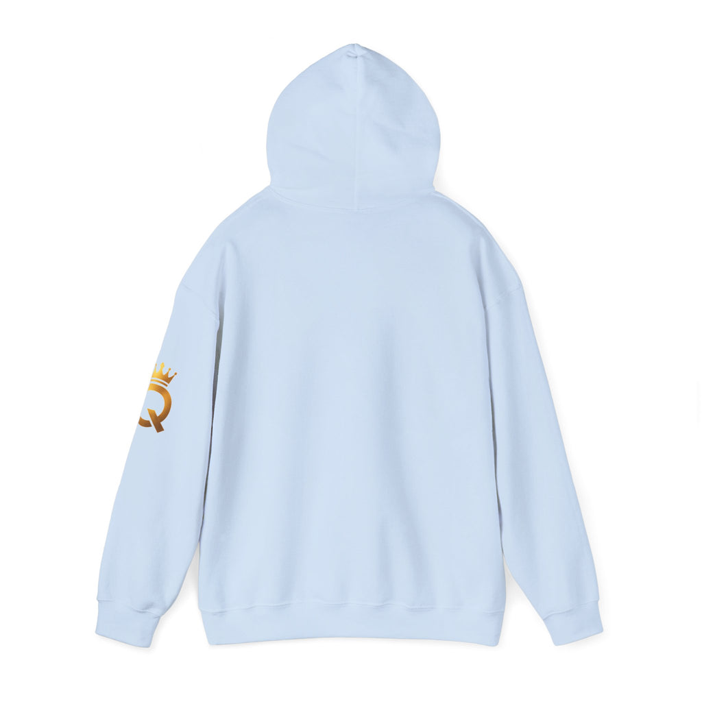 Game Changer Hoodie — Bold Motivational Pullover with Sleeve Logo