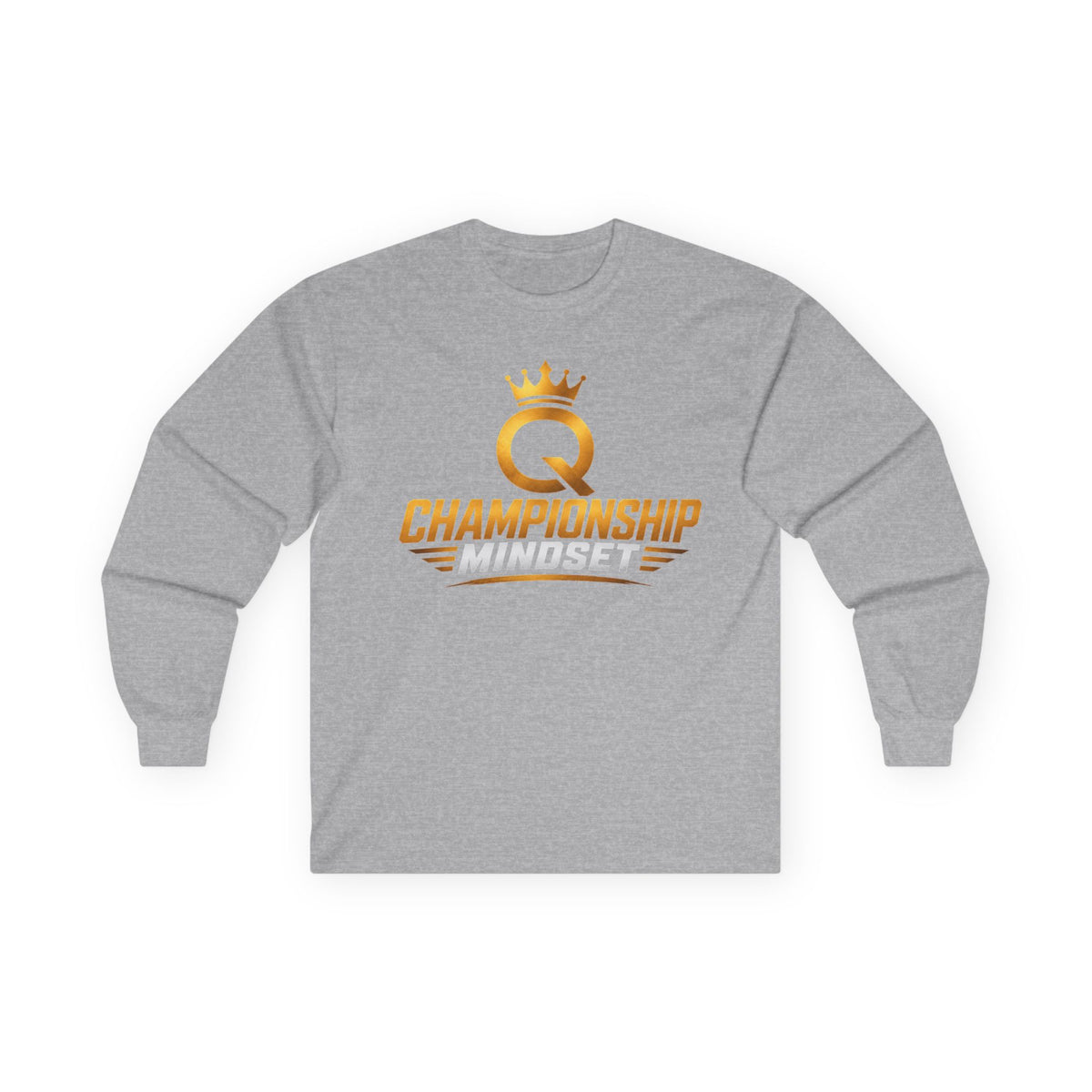 Championship Mindset Long Sleeve Tee — Lead With Purpose Motivational Shirt