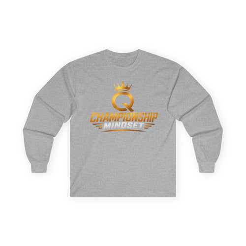Championship Mindset Long Sleeve Tee — Lead With Purpose Motivational Shirt