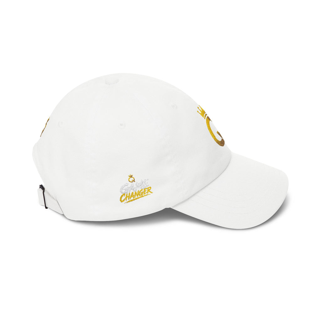 Dad Cap — Gold Crown 'Q' Embroidered Hat