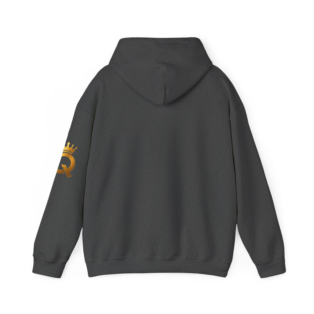 Game Changer Hoodie — Bold Motivational Pullover with Sleeve Logo