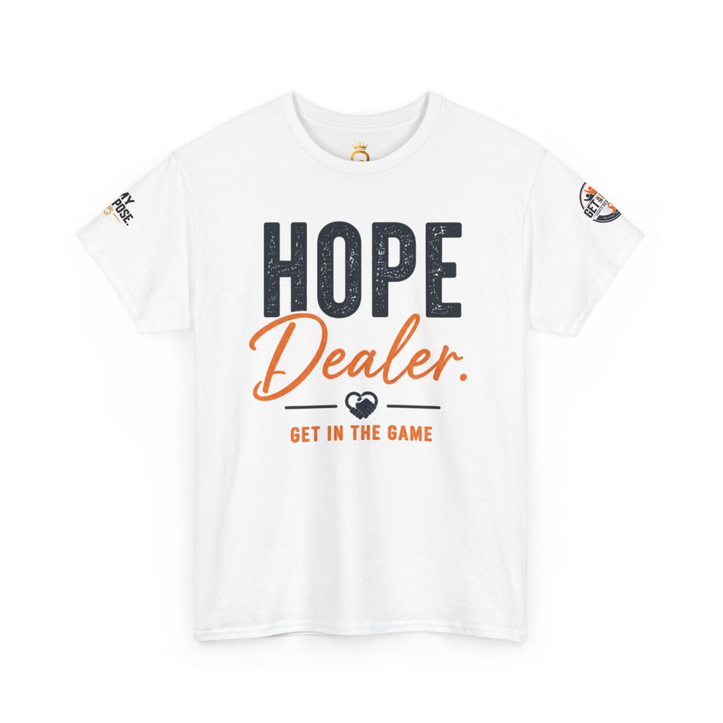 Hope Dealer T-Shirt – Cancer Awareness Ribbons Tee (Get in the Game)