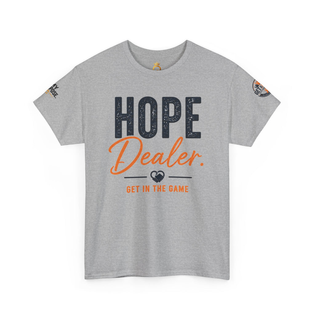 Hope Dealer T-Shirt – Cancer Awareness Ribbons Tee (Get in the Game)