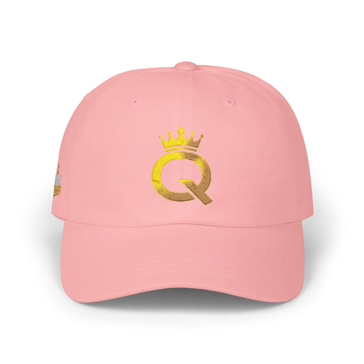 Dad Cap — Gold Crown 'Q' Embroidered Hat