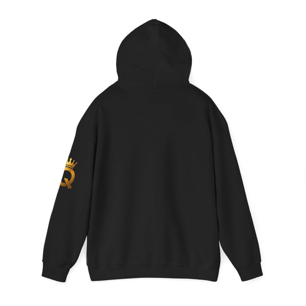 Game Changer Hoodie — Bold Motivational Pullover with Sleeve Logo