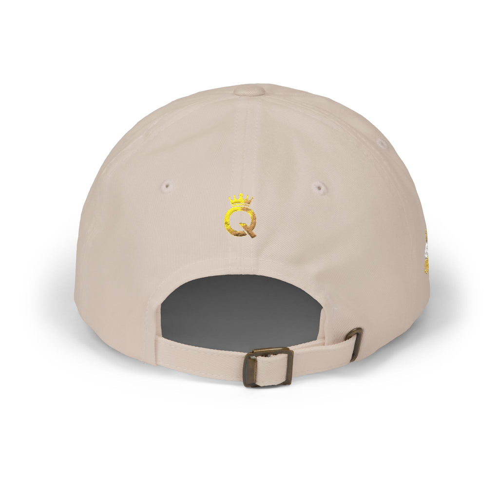 Dad Cap — Gold Crown 'Q' Embroidered Hat