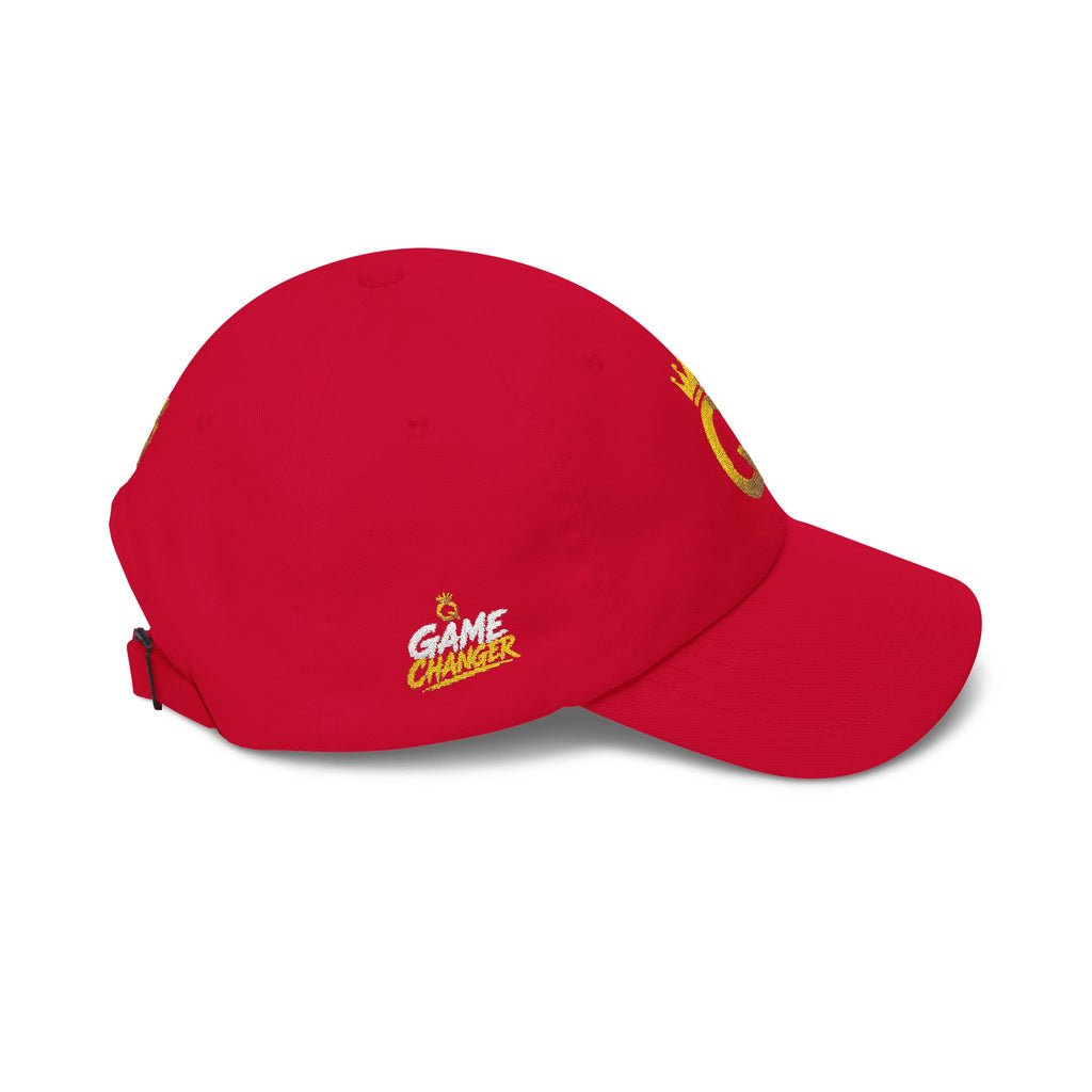 Dad Cap — Gold Crown 'Q' Embroidered Hat