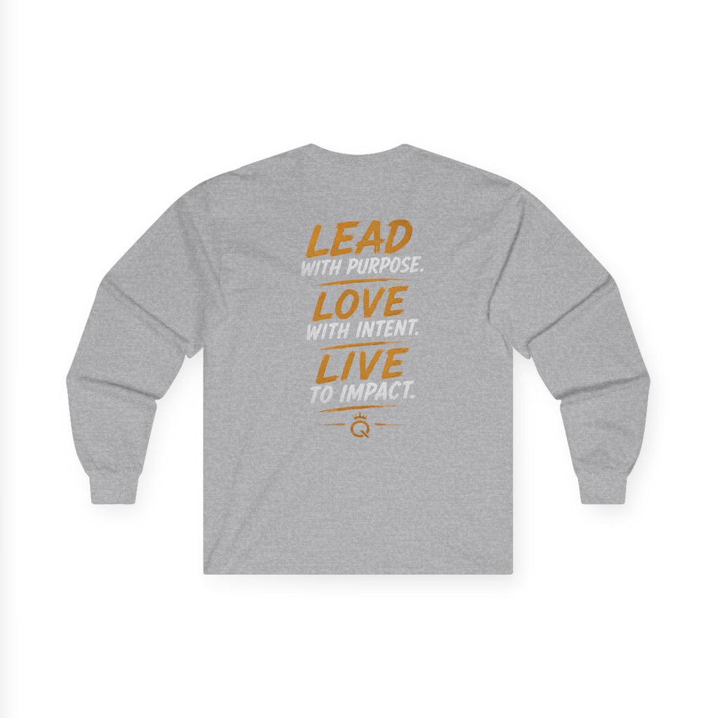 Championship Mindset Long Sleeve Tee — Lead With Purpose Motivational Shirt