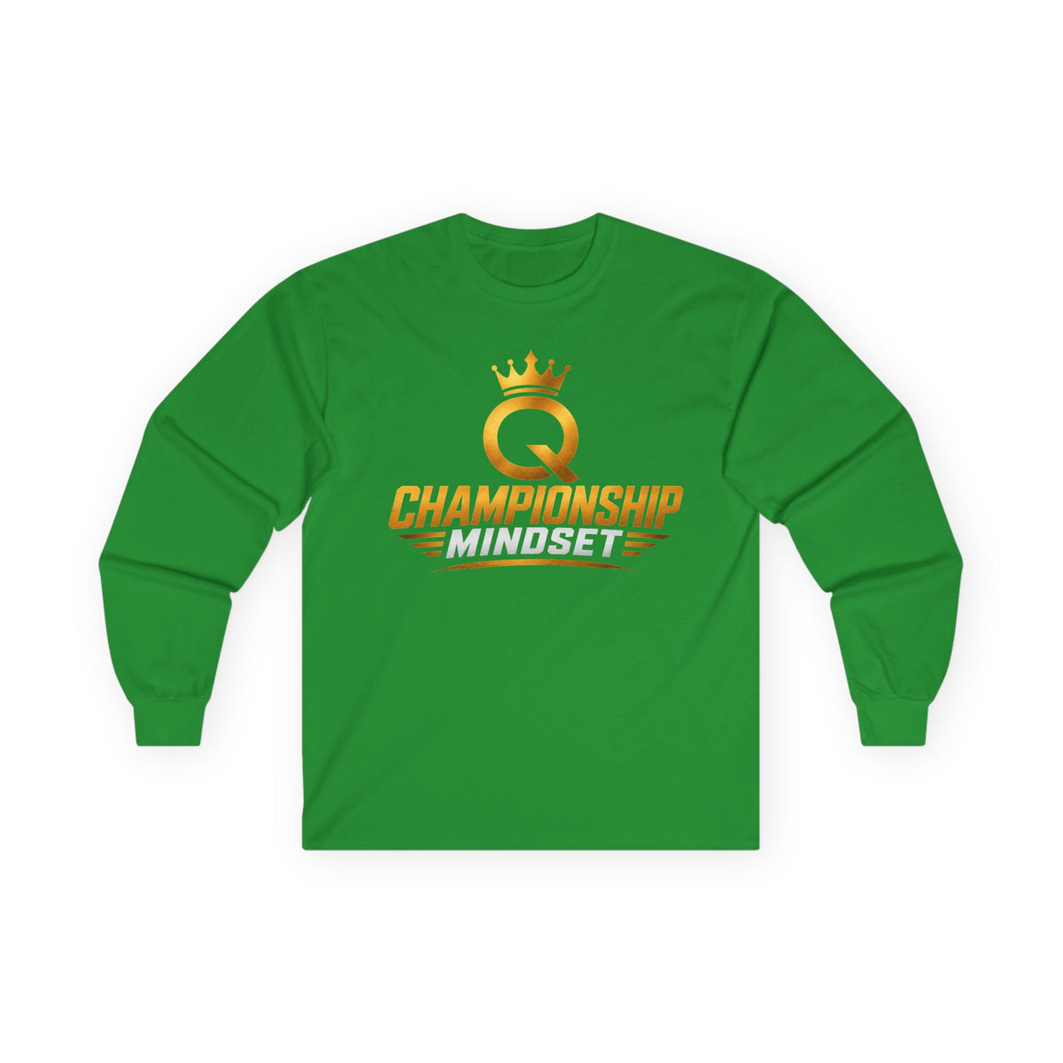 Championship Mindset Long Sleeve Tee — Lead With Purpose Motivational Shirt