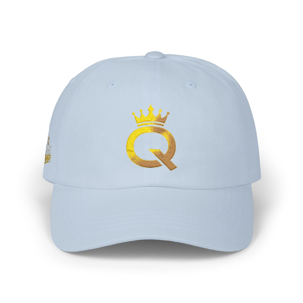 Dad Cap — Gold Crown 'Q' Embroidered Hat