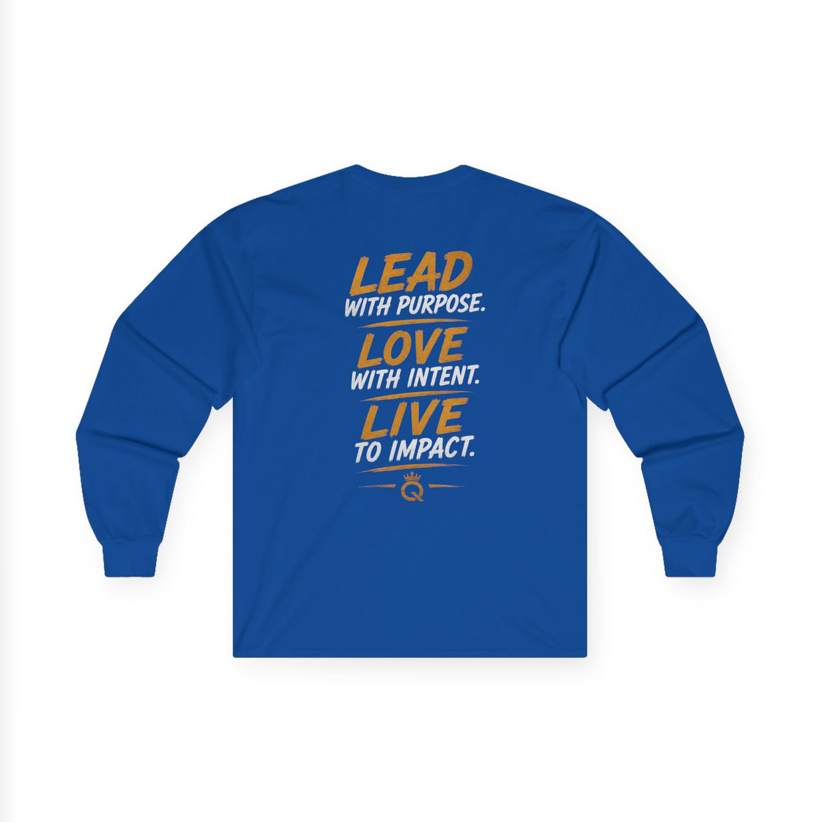 Championship Mindset Long Sleeve Tee — Lead With Purpose Motivational Shirt