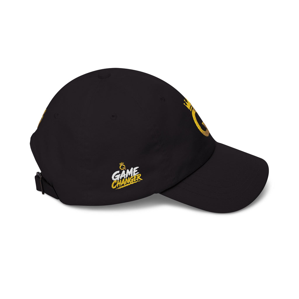 Dad Cap — Gold Crown 'Q' Embroidered Hat