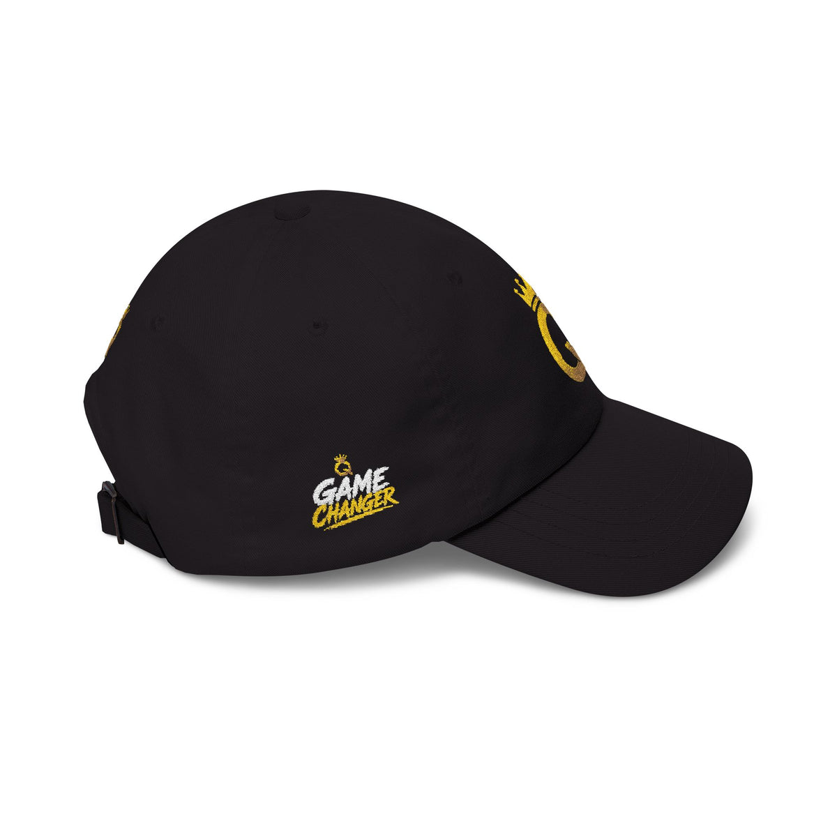 Dad Cap — Gold Crown 'Q' Embroidered Hat