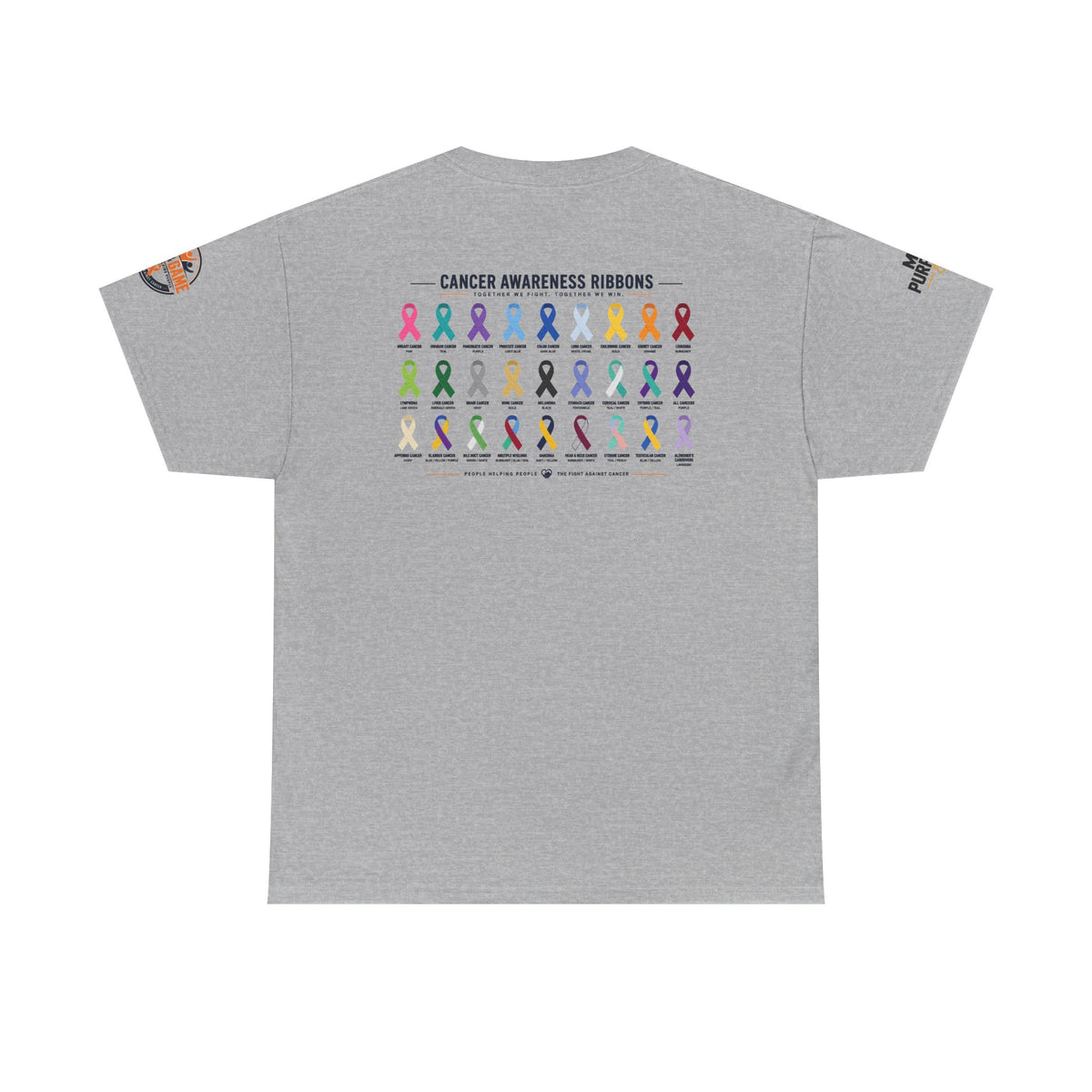 Hope Dealer T-Shirt – Cancer Awareness Ribbons Tee (Get in the Game)