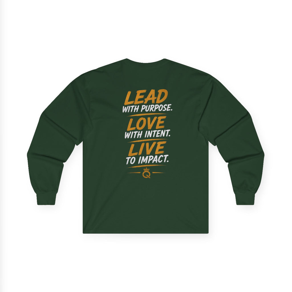 Championship Mindset Long Sleeve Tee — Lead With Purpose Motivational Shirt