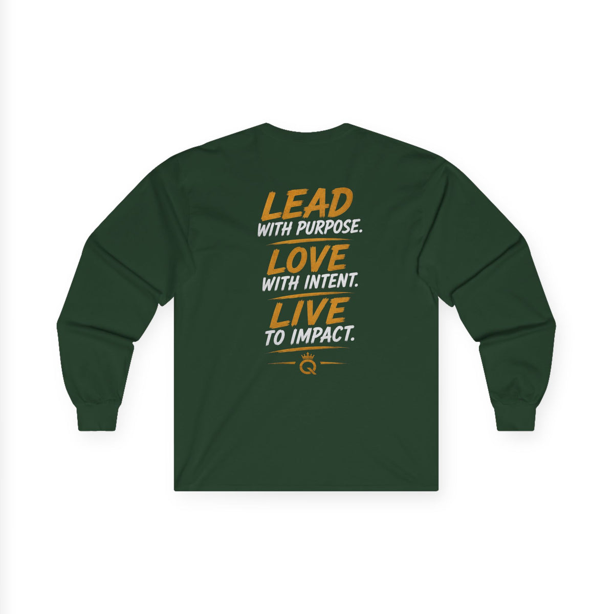 Championship Mindset Long Sleeve Tee — Lead With Purpose Motivational Shirt