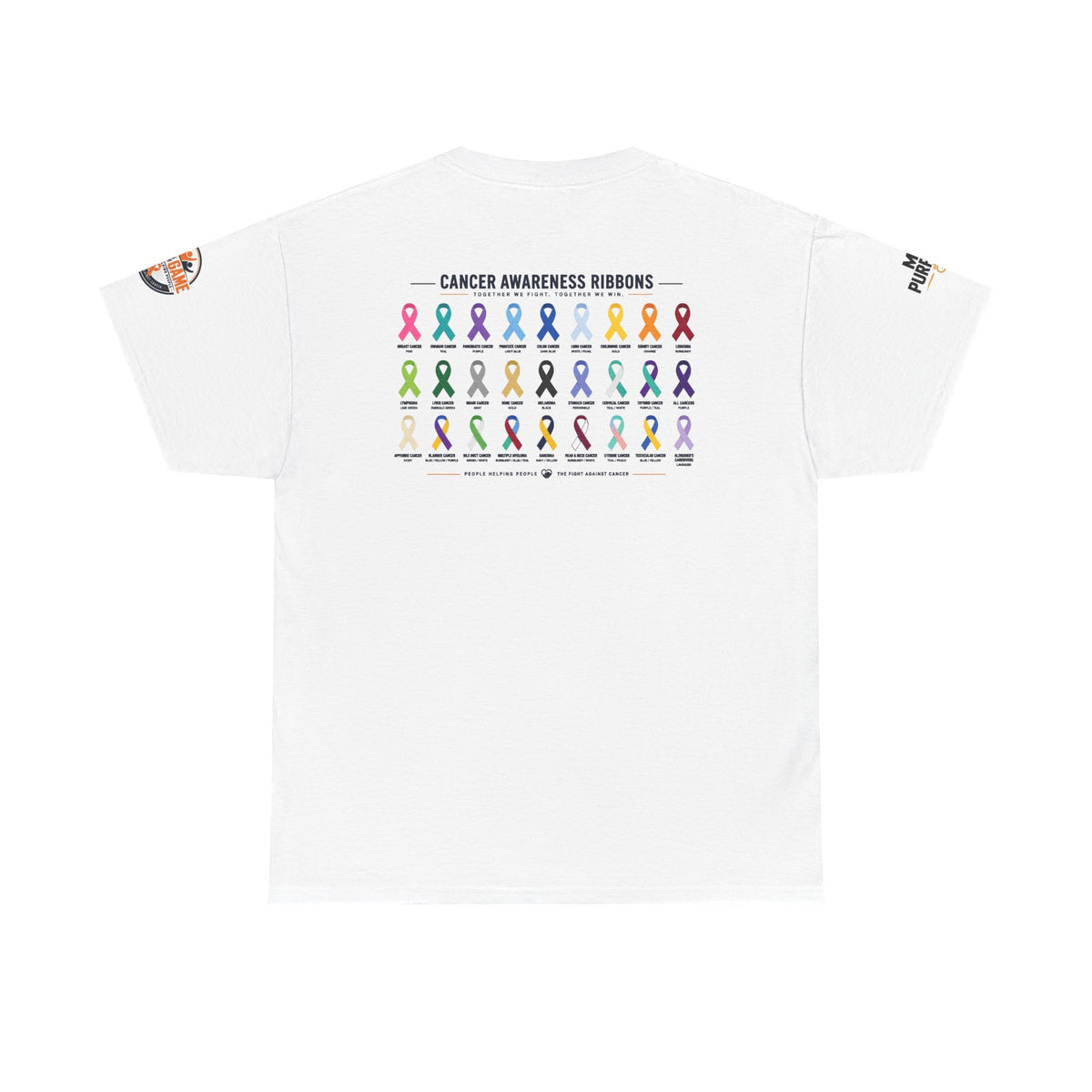 Hope Dealer T-Shirt – Cancer Awareness Ribbons Tee (Get in the Game)