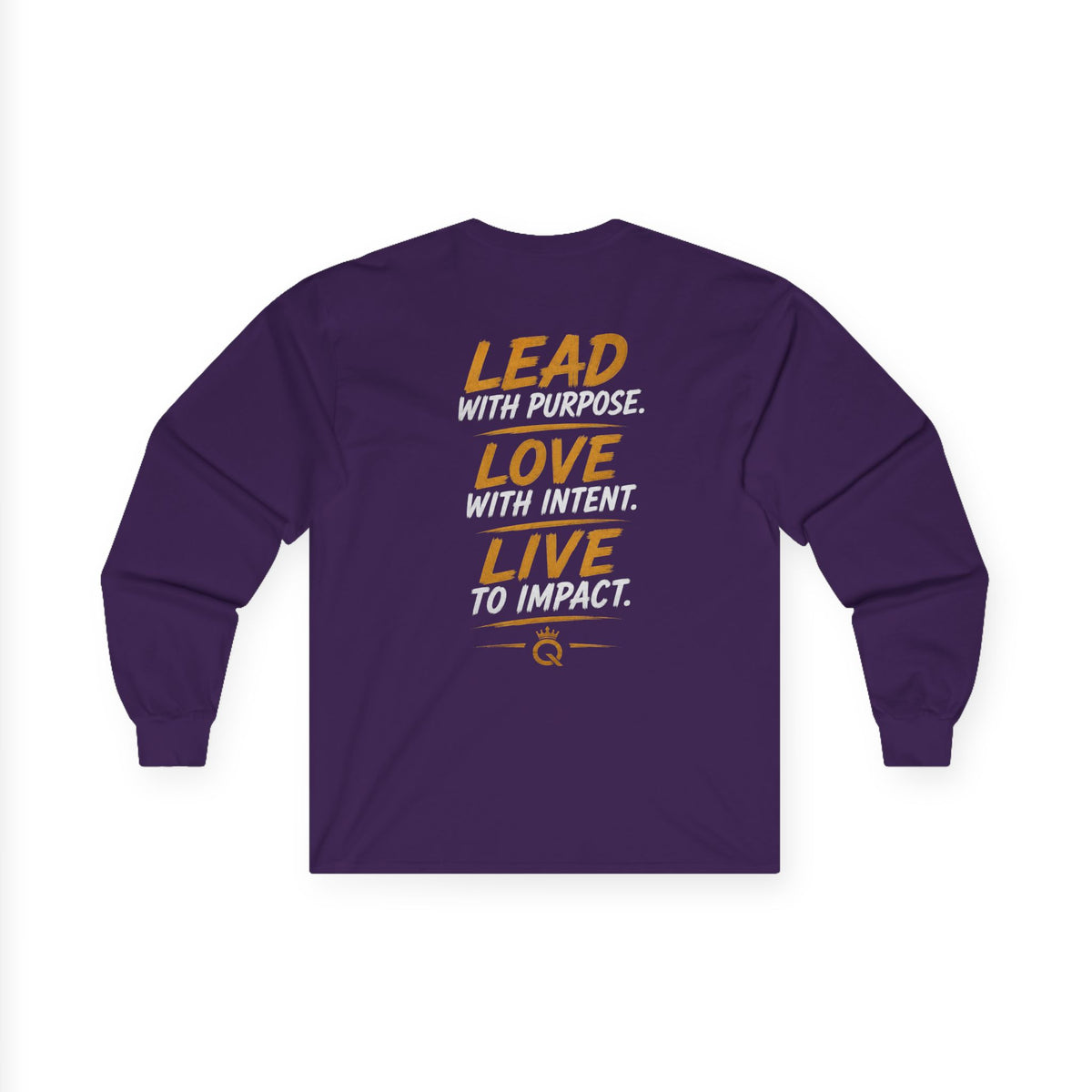 Championship Mindset Long Sleeve Tee — Lead With Purpose Motivational Shirt