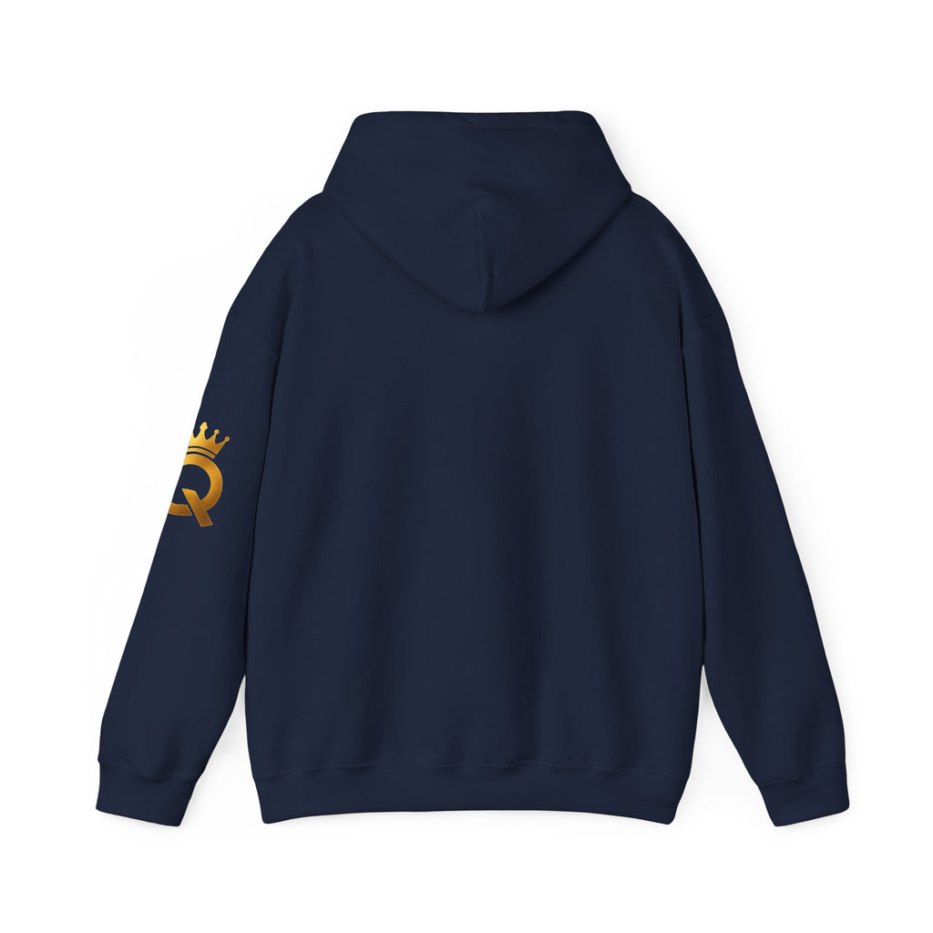 Game Changer Hoodie — Bold Motivational Pullover with Sleeve Logo