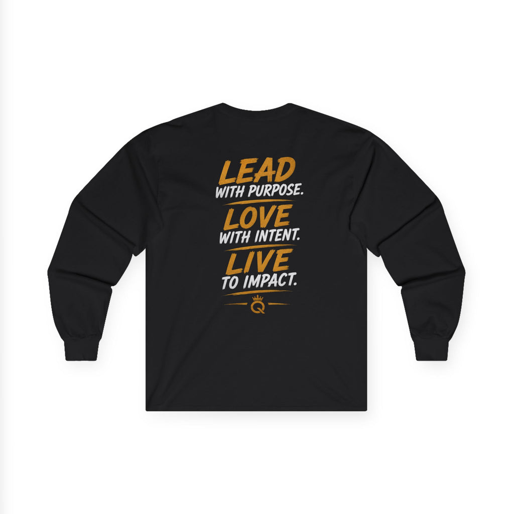 Championship Mindset Long Sleeve Tee — Lead With Purpose Motivational Shirt